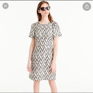 J Crew 100% Silk Ikat Dress